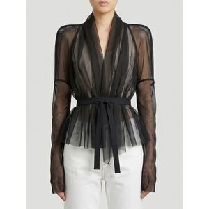Rick Owens Jacket Woman Black